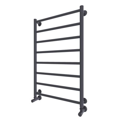 Badeværelses håndklædetørrer INOX FLAT 163W/230V 77x53 cm rustfrit stål/antracit