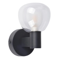 Badeværelses væglampe POLA 1xG9/5W/230V IP44 sort/klar