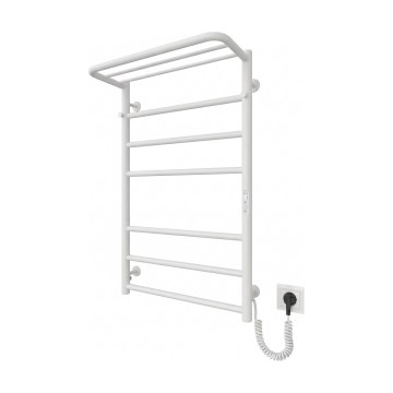 Badeværelseshåndklædetørrer HOME 95W/230V 77x53 cm rustfrit stål/hvid, højre