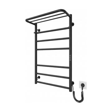 Badeværelseshåndklædetørrer HOME 95W/230V 77x53 cm rustfrit stål/sort højre