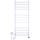 Badeværelseshåndklædetørrer med termostat AVANGARD 227W 120x48cm  hvid venstre