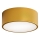 Badeværelsesloftlampe med sensor CLEO, 1xE27/24W/230V, Ø 20 cm, IP54, guld