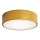 Badeværelsesloftlampe med sensor CLEO, 2x E27/24W/230V, Ø 30 cm, guld, IP54