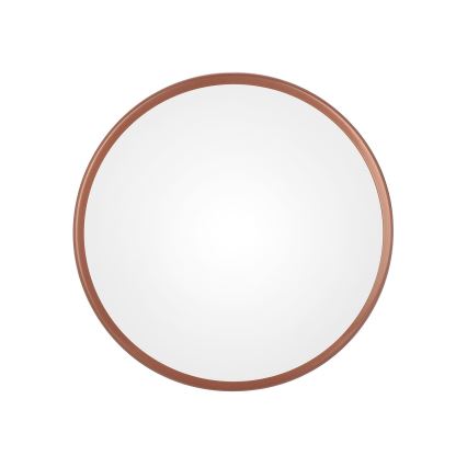Badeværelsesloftlampe med sensor CLEO, 2xE27/24W/230V, Ø 30 cm, kobberfarvet, IP54