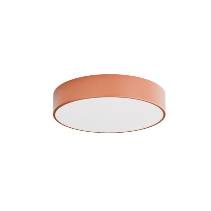 Badeværelsesloftlampe med sensor CLEO, 3xE27/24W/230V, Ø 40 cm, kobberfarvet, IP54