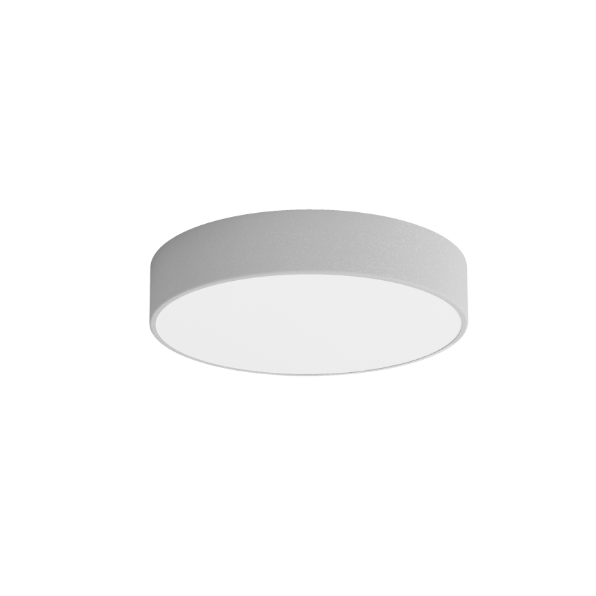 Badeværelsesloftlampe med sensor CLEO – 3×E27/24W/230V, Ø 40 cm, grå, IP54