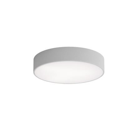 Badeværelsesloftlampe med sensor CLEO – 3×E27/24W/230V, Ø 40 cm, grå, IP54