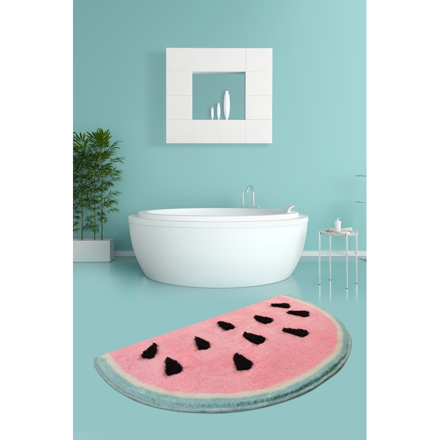 Badeværelsesmåtte KARPUZ 60x100 cm melon