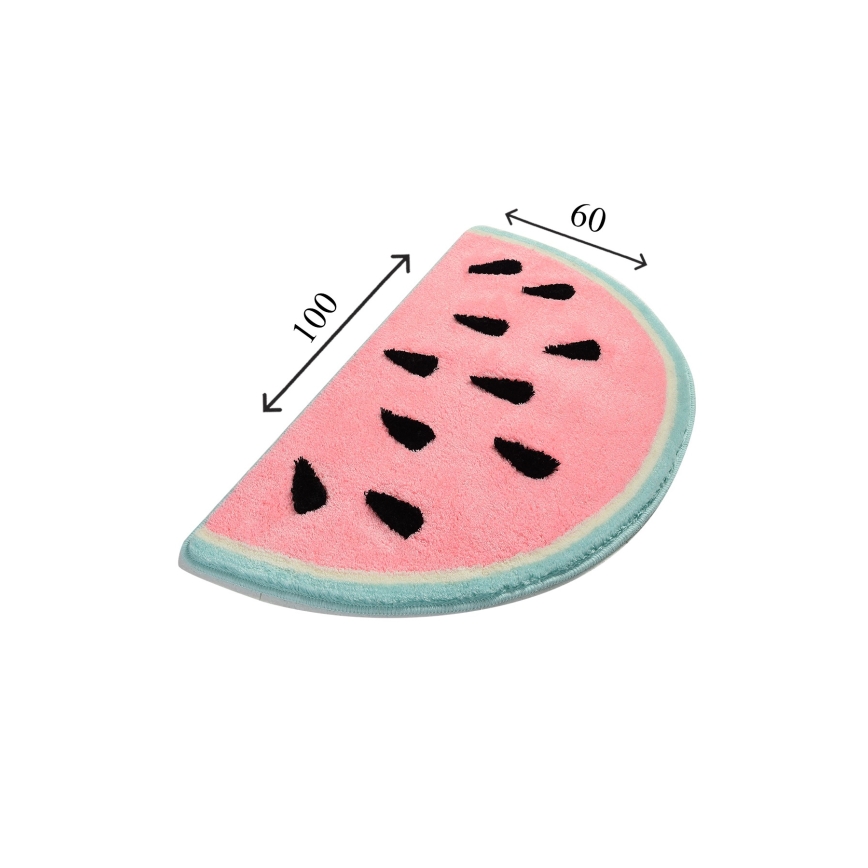 Badeværelsesmåtte KARPUZ 60x100 cm melon