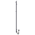 Badeværelsesradiator RAY 35W/230V 150x30 cm IP44 rustfrit stål/antracit
