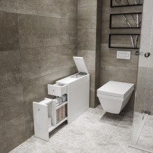 Badeværelsesskab CALENCIA 60x55 cm hvid