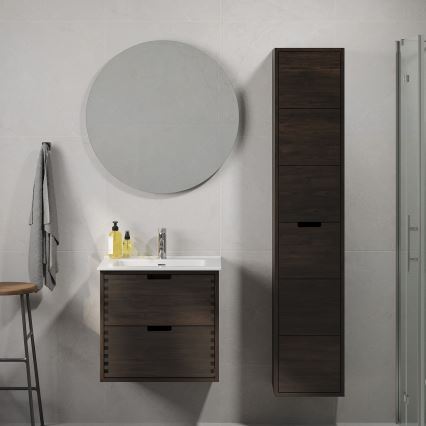 Badeværelsesskab GRIBSKOV 175 cm brun/eg