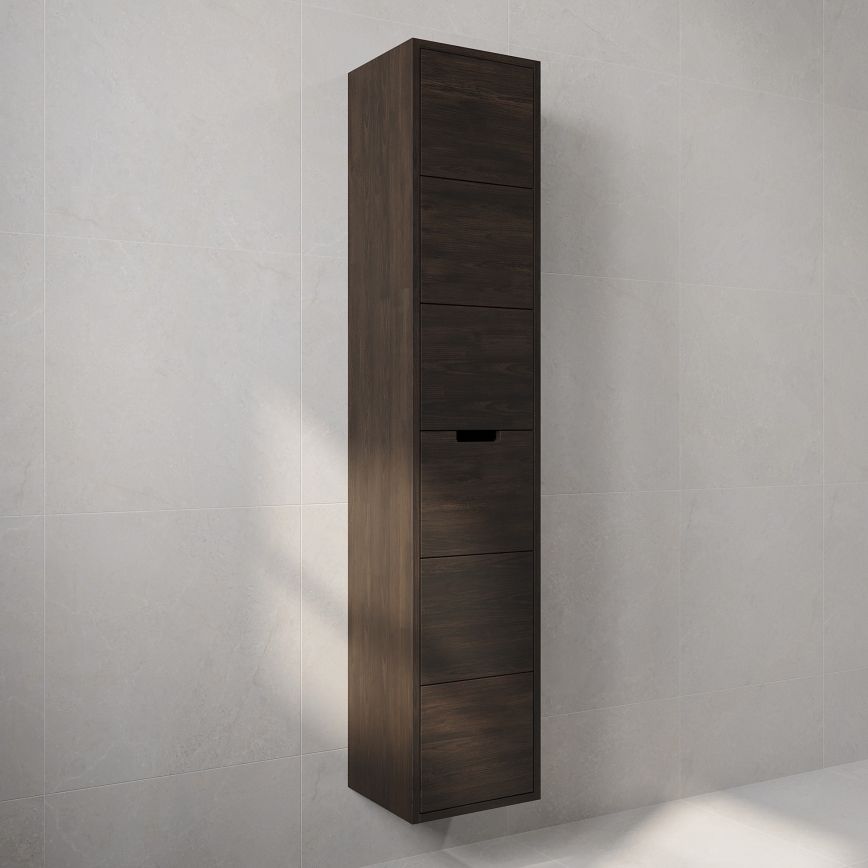 Badeværelsesskab GRIBSKOV 175 cm brun/eg