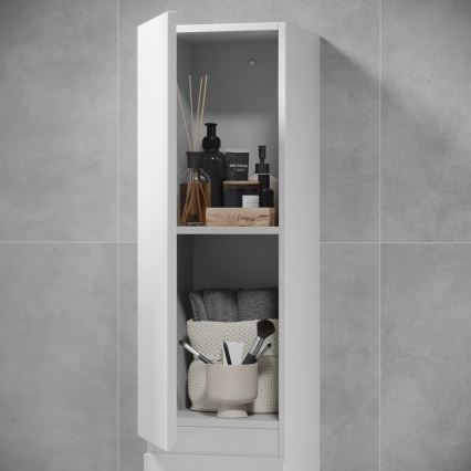 Badeværelsesskab KENWOOD 186 cm hvid