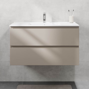 Badeværelsesskab med håndvask KENWOOD 91x50x45 cm Marakesh