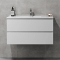 Badeværelsesskab med håndvask KENWOOD 91x50x47 cm hvid