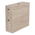 Badeværelsesskab MELODY – beige marmorfinish