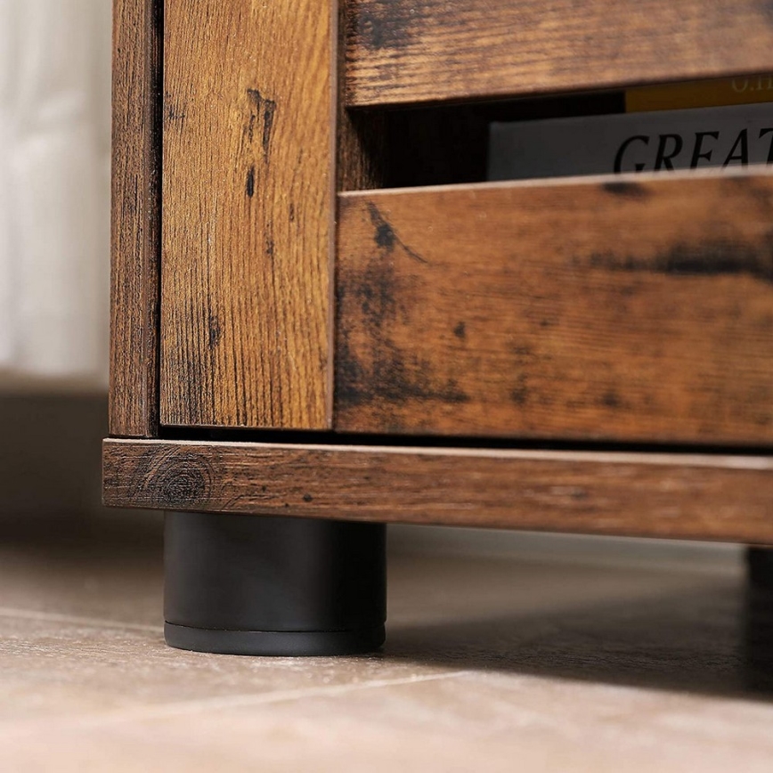 Badeværelsesskab RENE i brun