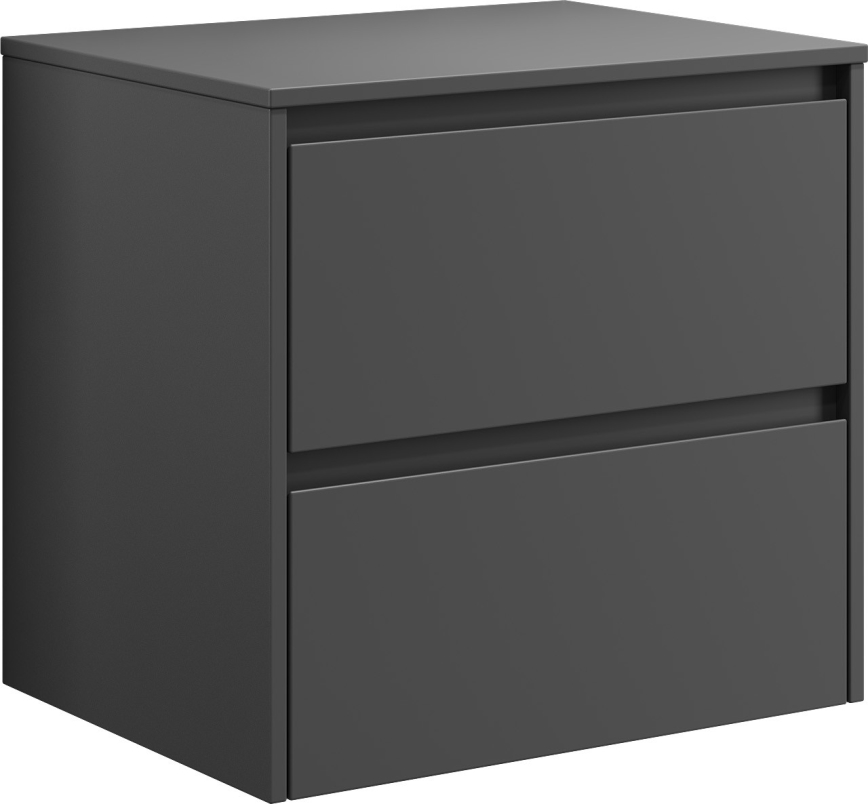 Badeværelsesskab TRONDHEIM til håndvask 60 cm, antracit