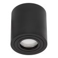 Badeværelsesspot CHLOE 1xGU10/30W/230V IP65 rund sort