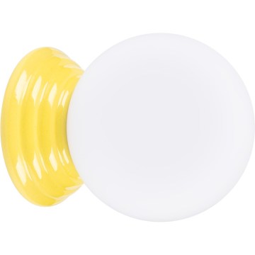 Badeværelsesvæglampe ZORI 1xG9/8W/230V IP44 gul