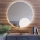 Baltica Design - LED vægmonteret badeværelsesspejl med baggrundsbelysning BRIGHT LED/15W/230V 4500K Ø 70 cm IP65