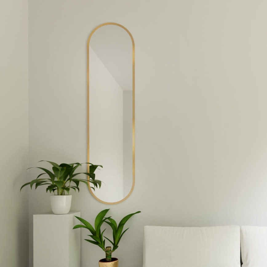 Baltica Design - Vægspejl TINY BORDER 155x40 cm guld