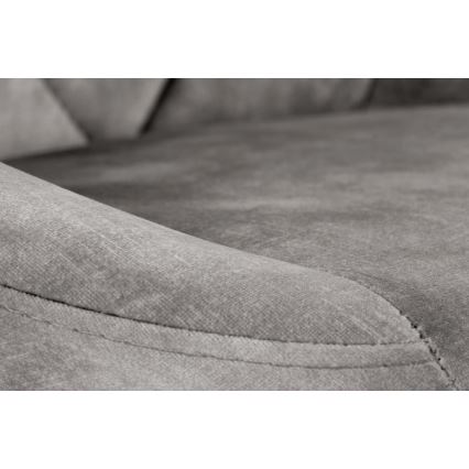 Barstol 106x47 cm grå/sort