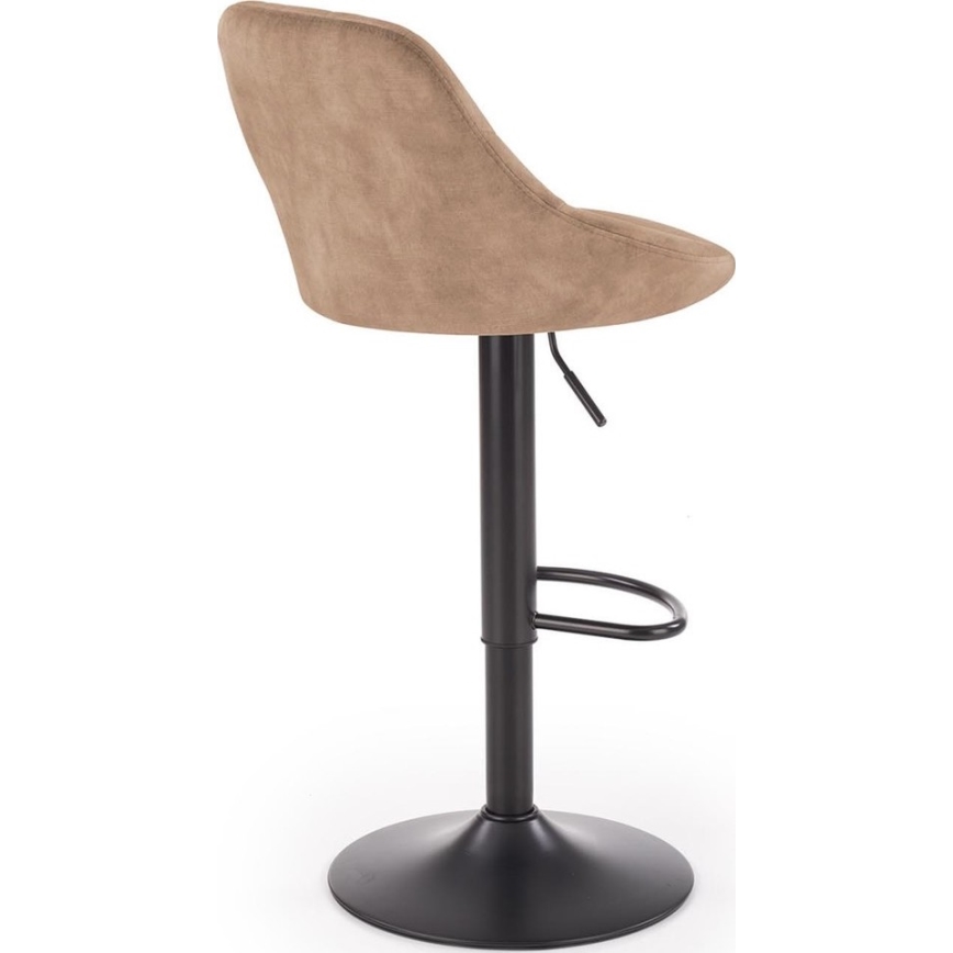Barstol 106x47 cm sort/brun