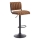 Barstol 109x46 cm sort/brun