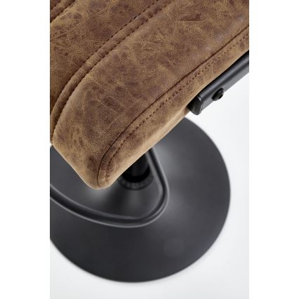Barstol 109x46 cm sort/brun