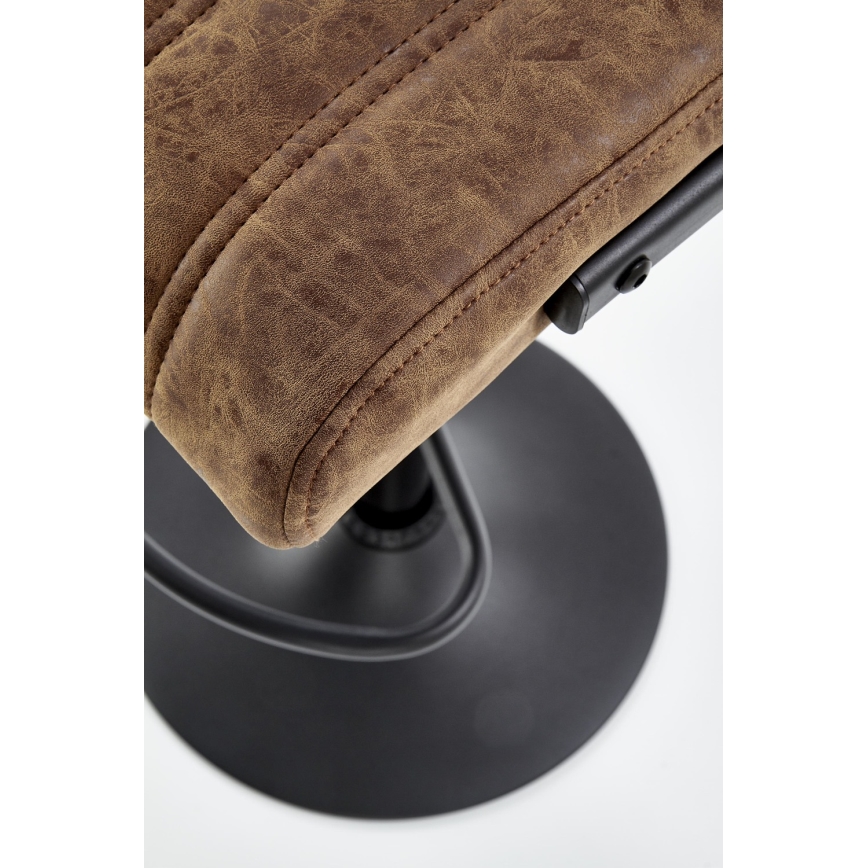 Barstol 109x46 cm sort/brun