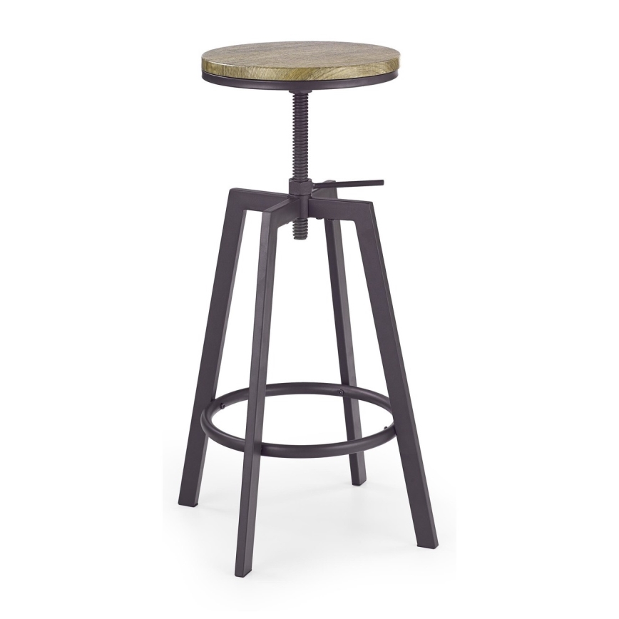 Barstol 80x30 cm sort