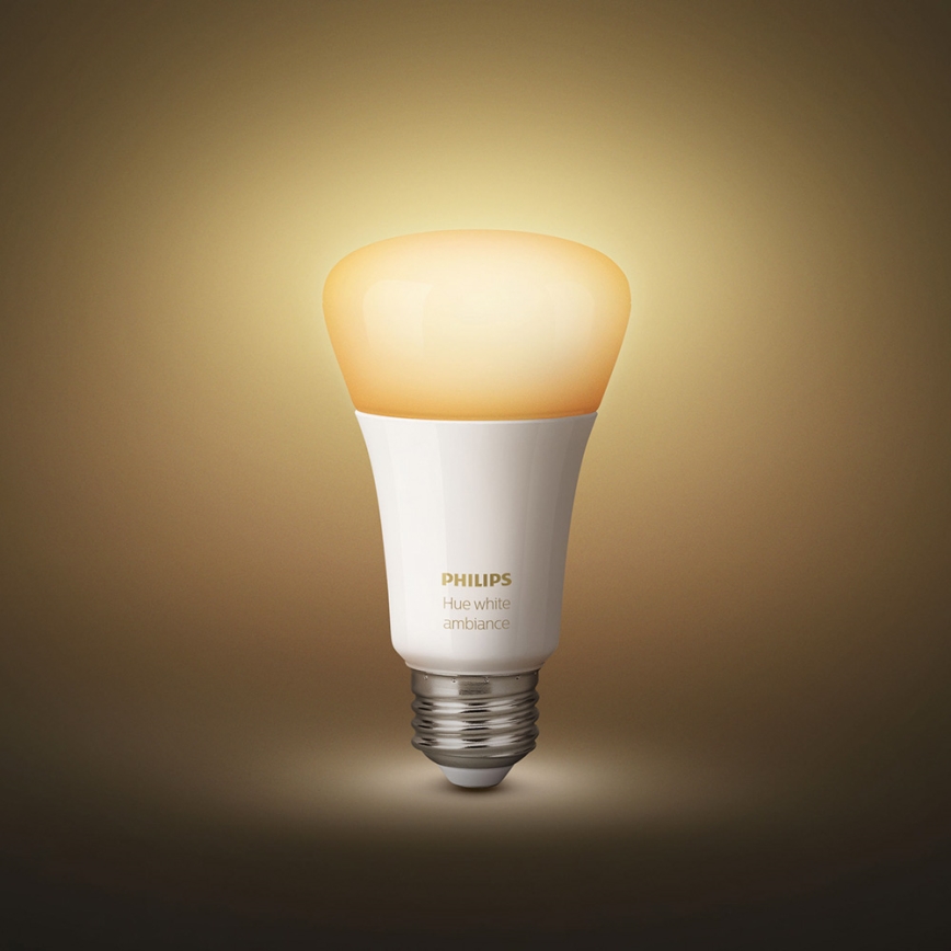 Basissæt Philips Hue WHITE AMBIANCE 3xE27/9,5W/230V