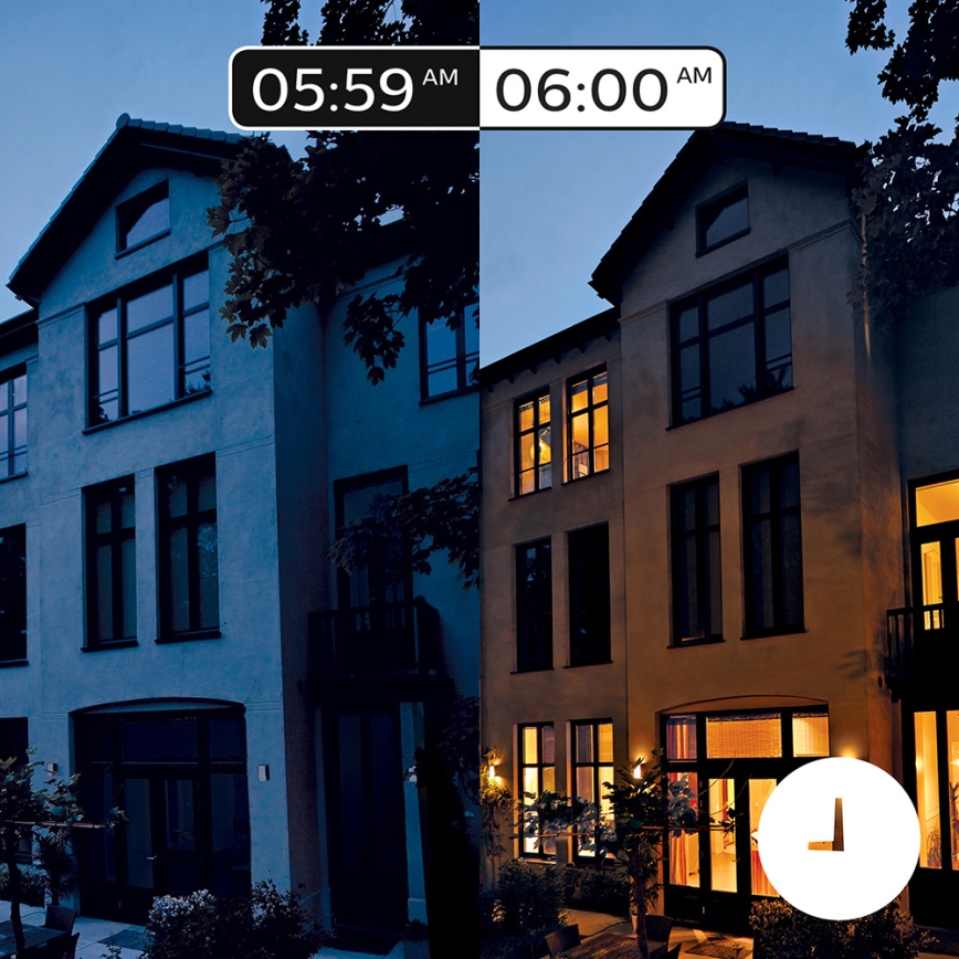 Basissæt Philips Hue WHITE AMBIANCE 3xE27/9,5W/230V