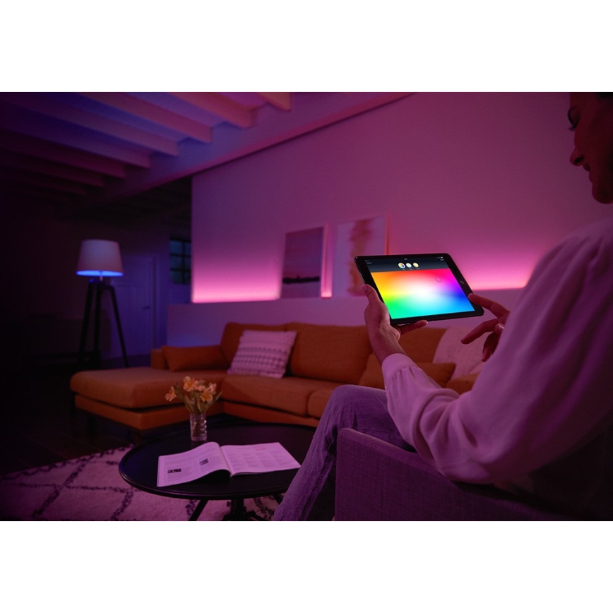 Basissæt Philips Hue WHITE AND COLOR AMBIANCE 3xGU10/6,5W/230V 2000-6500K
