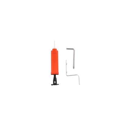 Basketballkurv med bold