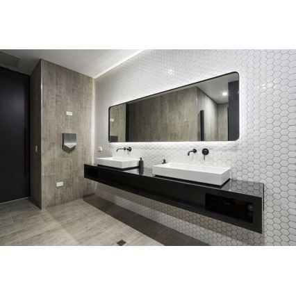 BAT-B0969 - Håndvaskarmatur til indbygning LUNGO mat sort