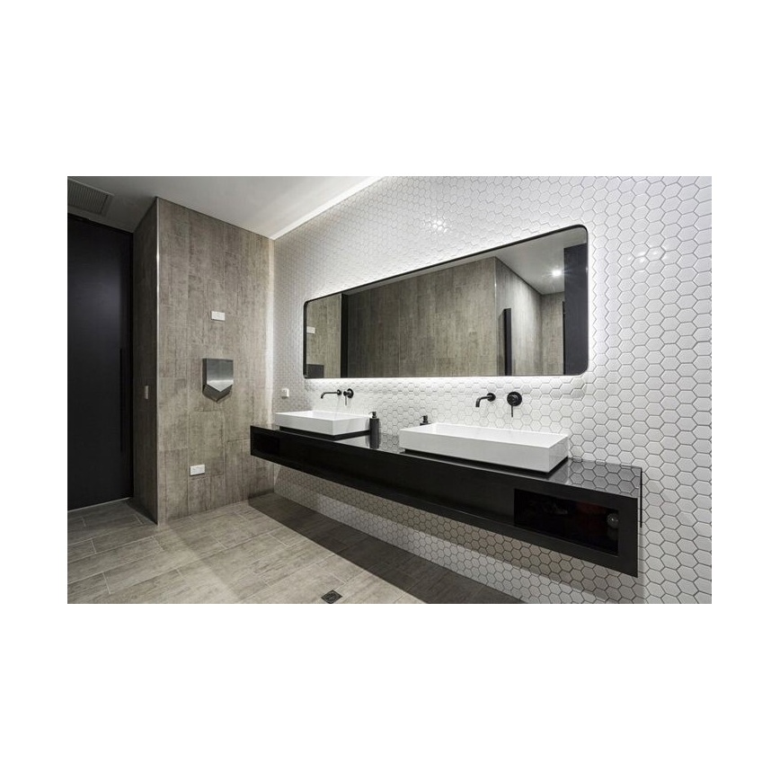 BAT-B0969 - Håndvaskarmatur til indbygning LUNGO mat sort