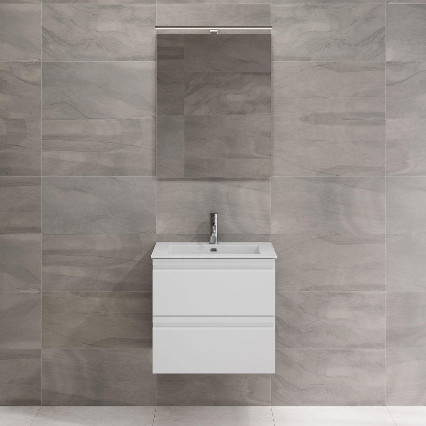 BATH DELUXE 01-060-01-58-00 - Badeværelsesspejl NORDBORG 60x75 cm