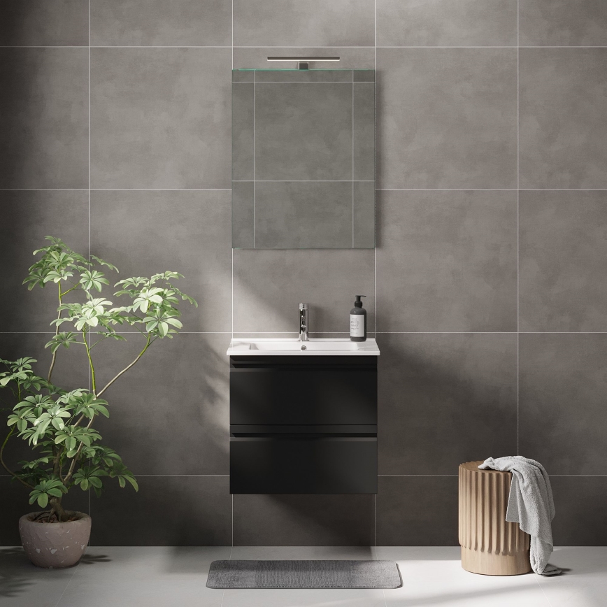 BATH DELUXE 01-060-01-58-00 - Badeværelsesspejl NORDBORG 60x75 cm