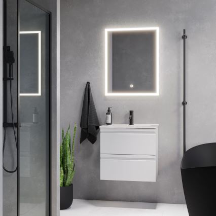 BATH DELUXE 01-060-07-58-00 - LED Badeværelsesspejl med lys FORNAES LED/14,3W/230V IP44