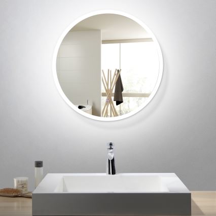 BATH DELUXE 01-060-08-58-00 - LED Badeværelsesspejl med lys FORNAES LED/10,1W/230V IP44