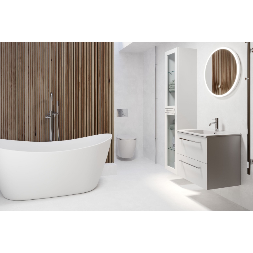 BATH DELUXE 01-060-08-58-00 - LED Badeværelsesspejl med lys FORNAES LED/10,1W/230V IP44