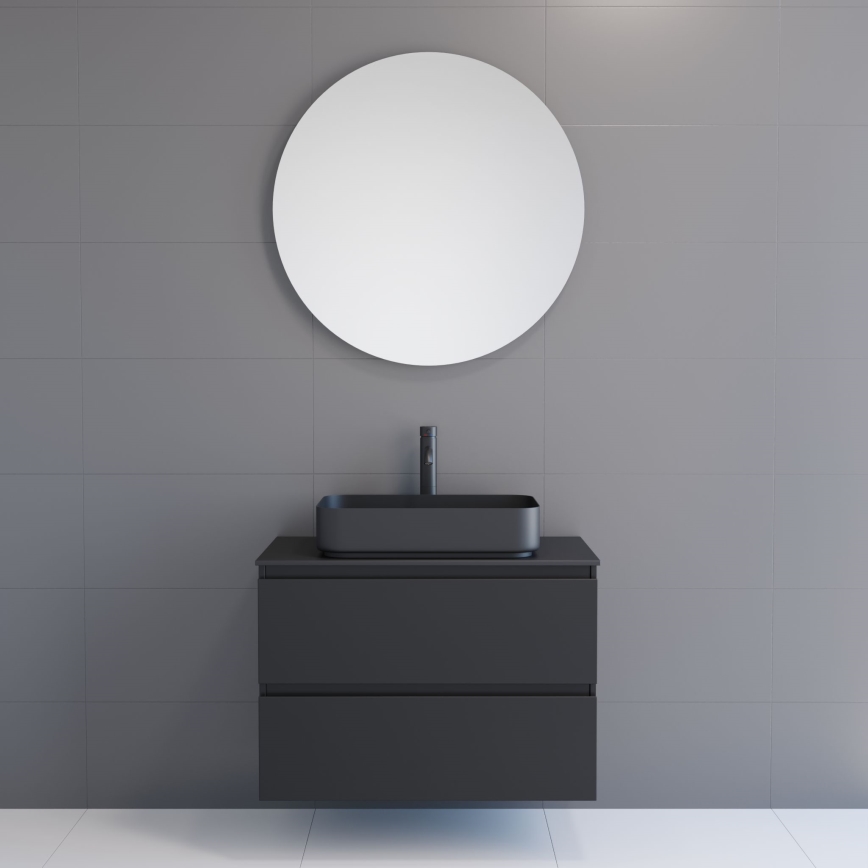 BATH DELUXE 01-080-00-58-00 - Badeværelsesspejl NORDBORG diameter 80 cm