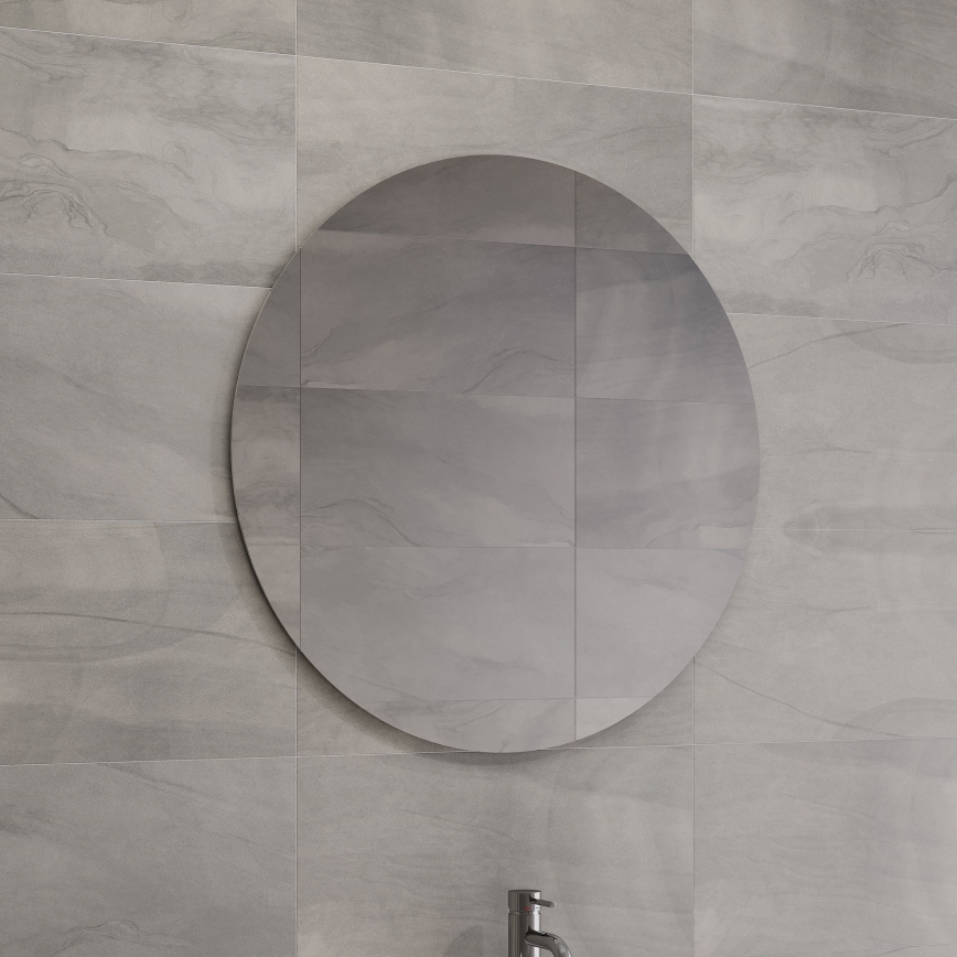BATH DELUXE 01-080-00-58-00 - Badeværelsesspejl NORDBORG diameter 80 cm