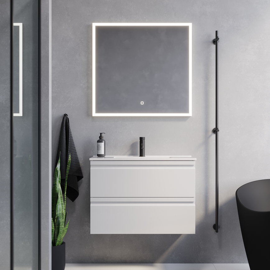 BATH DELUXE 01-080-07-58-00 - LED Badeværelsesspejl med lys FORNAES LED/15,6W/230V IP44