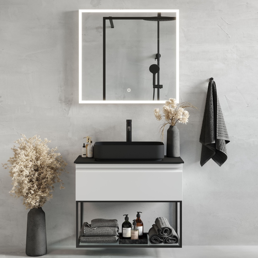 BATH DELUXE 01-080-07-58-00 - LED Badeværelsesspejl med lys FORNAES LED/15,6W/230V IP44