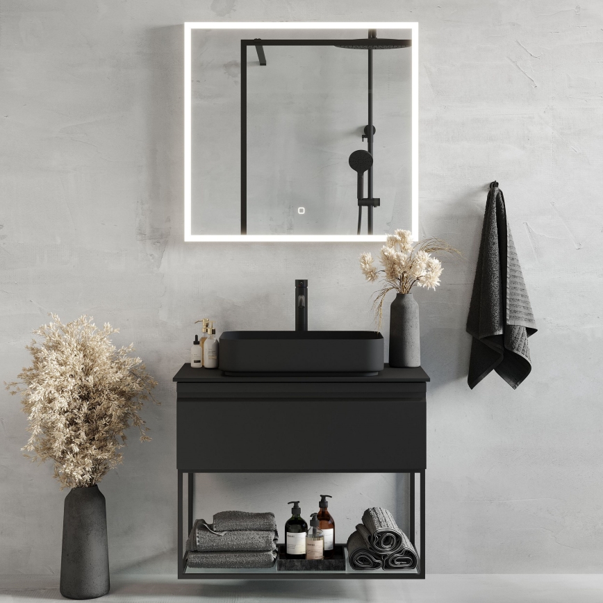 BATH DELUXE 01-080-07-58-00 - LED Badeværelsesspejl med lys FORNAES LED/15,6W/230V IP44