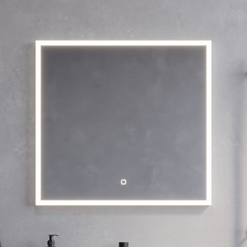 BATH DELUXE 01-080-07-58-00 - LED Badeværelsesspejl med belysning FORNAES LED/15,6W/230V IP44